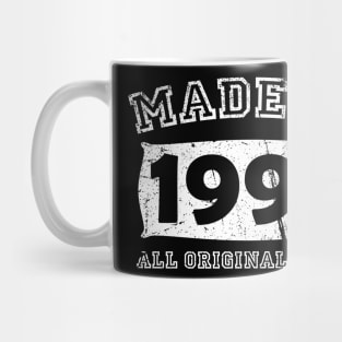 Made 1993 Original Parts Birthday Gifts distressed Mug